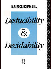 Deducibility and Decidability book cover