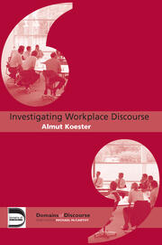 Investigating Workplace Discourse book cover