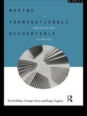 Making Transnationals Accountable: A Significant Step for Britain book cover