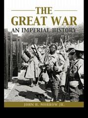 The Great War: An Imperial History book cover