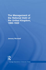 The Management of the National Debt of the United Kingdom 1900-1932 book cover
