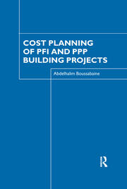 Cost Planning of PFI and PPP Building Projects book cover