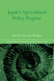 Japan's Agricultural Policy Regime book cover