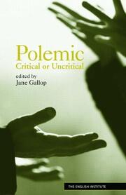 Polemic: Critical or Uncritical book cover