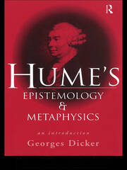 Hume's Epistemology and Metaphysics: An Introduction book cover