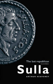 Sulla: The Last Republican book cover