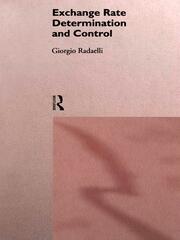 Exchange Rate Determination and Control book cover