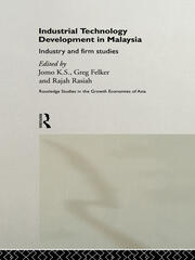 Industrial Technology Development in Malaysia: Industry and Firm Studies book cover