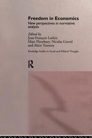 Freedom in Economics: New Perspectives in Normative Analysis book cover