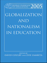 World Yearbook of Education 2005: Globalization and Nationalism in Education book cover