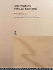 John Ruskin's Political Economy book cover