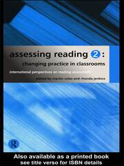 Assessing Reading 2: Changing Practice in Classrooms book cover