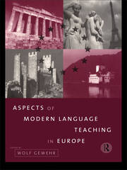 Aspects of Modern Language Teaching in Europe book cover