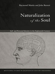 Naturalization of the Soul: Self and Personal Identity in the Eighteenth Century book cover