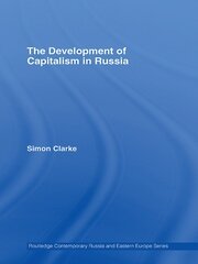 The Development of Capitalism in Russia book cover