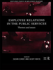 Employee Relations in the Public Services: Themes and Issues book cover
