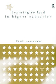 Learning to Lead in Higher Education book cover