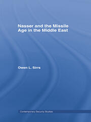 Nasser and the Missile Age in the Middle East book cover