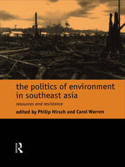 The Politics of Environment in Southeast Asia book cover