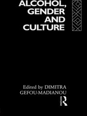 Alcohol, Gender and Culture book cover