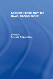 Selected Poems from the Divani Shamsi Tabriz book cover