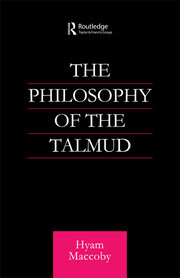 Philosophy of the Talmud book cover
