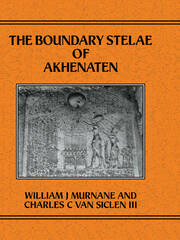 Boundary Stelae Of Akhentaten book cover