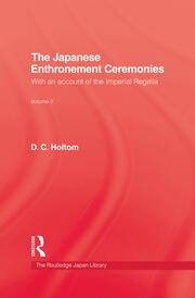 Japanese Enthronement Ceremonies book cover