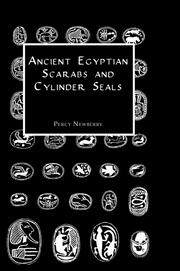 Ancient Egyptian Scarabs and Cylinder Seals book cover