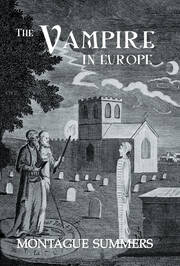 The Vampire In Europe book cover