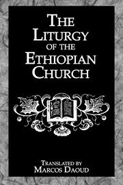 Liturgy Ethiopian Church book cover