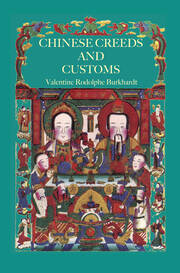 Chinese Creeds And Customs book cover