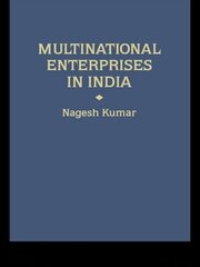 Multinational Enterprises in India: Industrial Distribution book cover