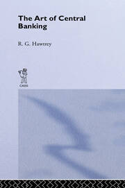 The Art of Central Banking book cover