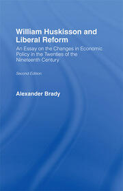 William Huskisson and Liberal Reform book cover