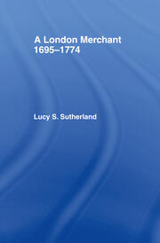 A London Merchant 1695-1774 book cover