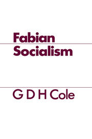 Fabian Socialism book cover