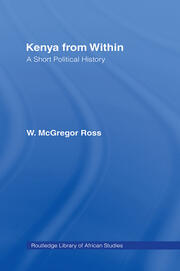 Kenya from Within: A Short Political History book cover
