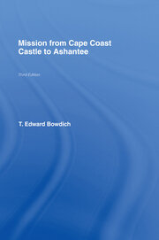 Mission from Cape Coast Castle to Ashantee (1819) book cover