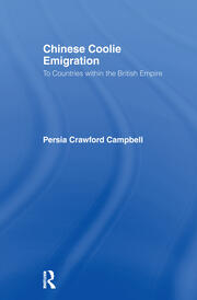 Chinese Coolie Emigration to Canada book cover