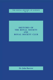 Sketches of Royal Society and Royal Society Club book cover