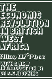 The Economic Revolution in British West Africa book cover