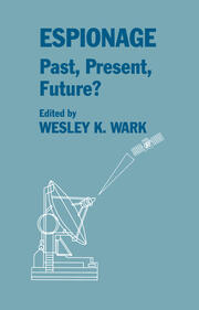 Espionage: Past, Present and Future? book cover