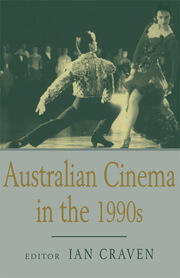 Australian Cinema in the 1990s book cover
