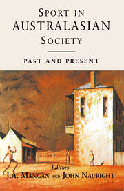 Sport in Australasian Society: Past and Present book cover