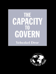 The Capacity to Govern: A Report to the Club of Rome book cover