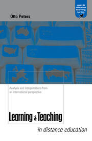 Learning and Teaching in Distance Education: Analyses and Interpretations from an International Perspective book cover