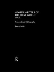 Women Writers of the First World War: An Annotated Bibliography book cover