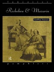 Richelieu and Mazarin book cover