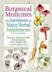 Botanical Medicines: The Desk Reference for Major Herbal Supplements, Second Edition book cover